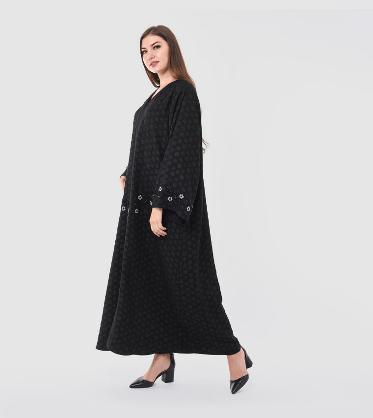 مويستريت  عباية - أسود Abayas