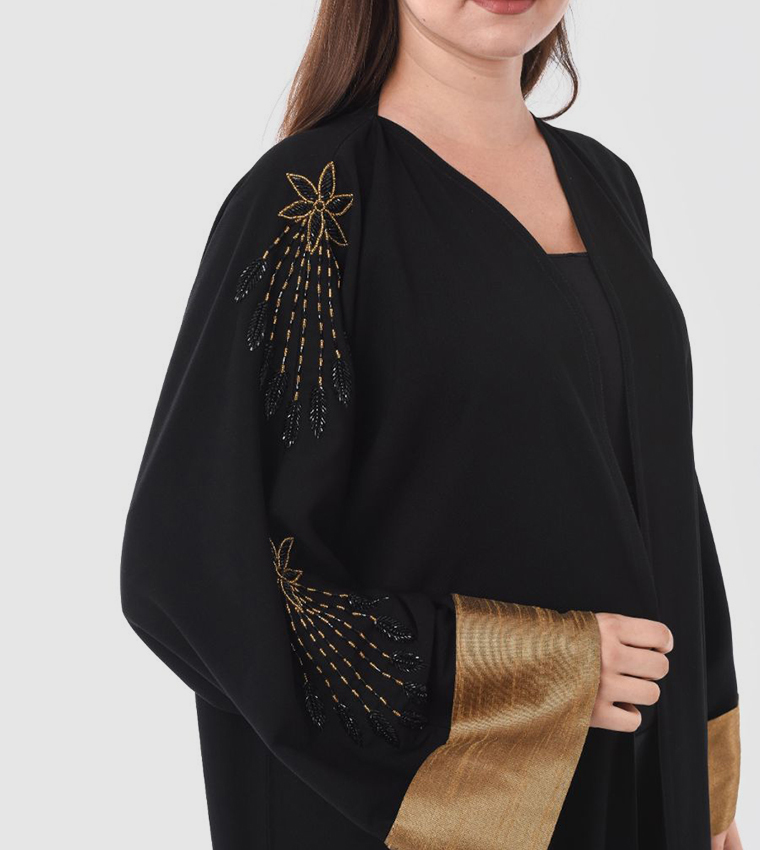 مويستريت  عباية - أسود Abayas