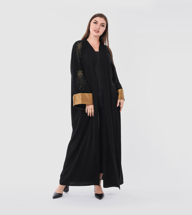 مويستريت  عباية - أسود Abayas