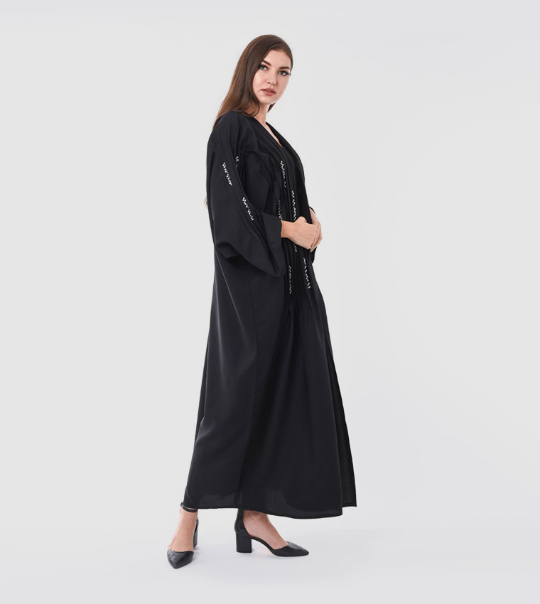 Moistreet  Abayas - Black Abayas