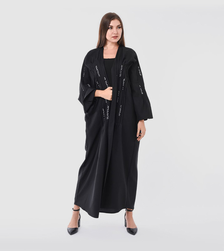 Moistreet  Abayas - Black Abayas