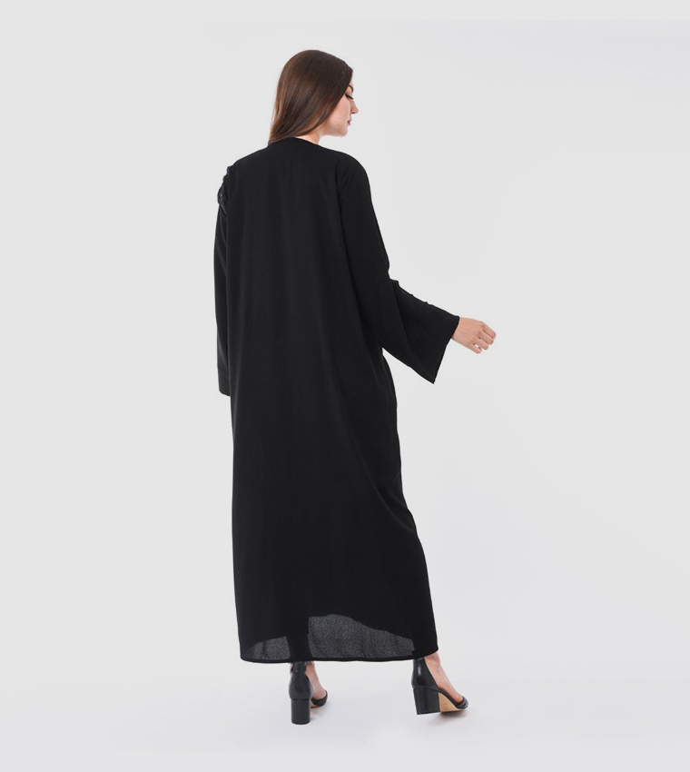 Moistreet  Abayas - Black Abayas