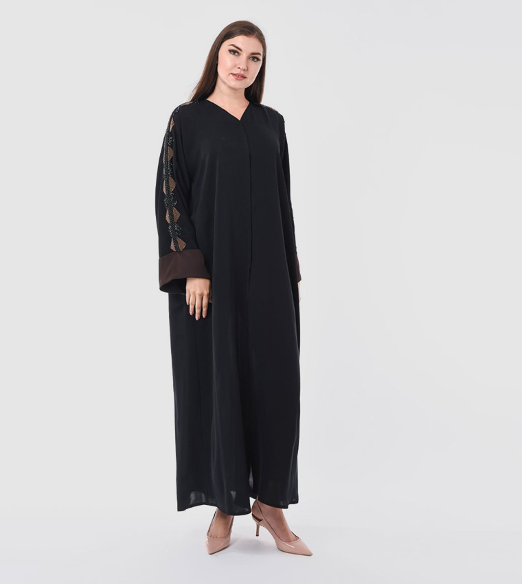 Moistreet  Abayas - Black Abayas
