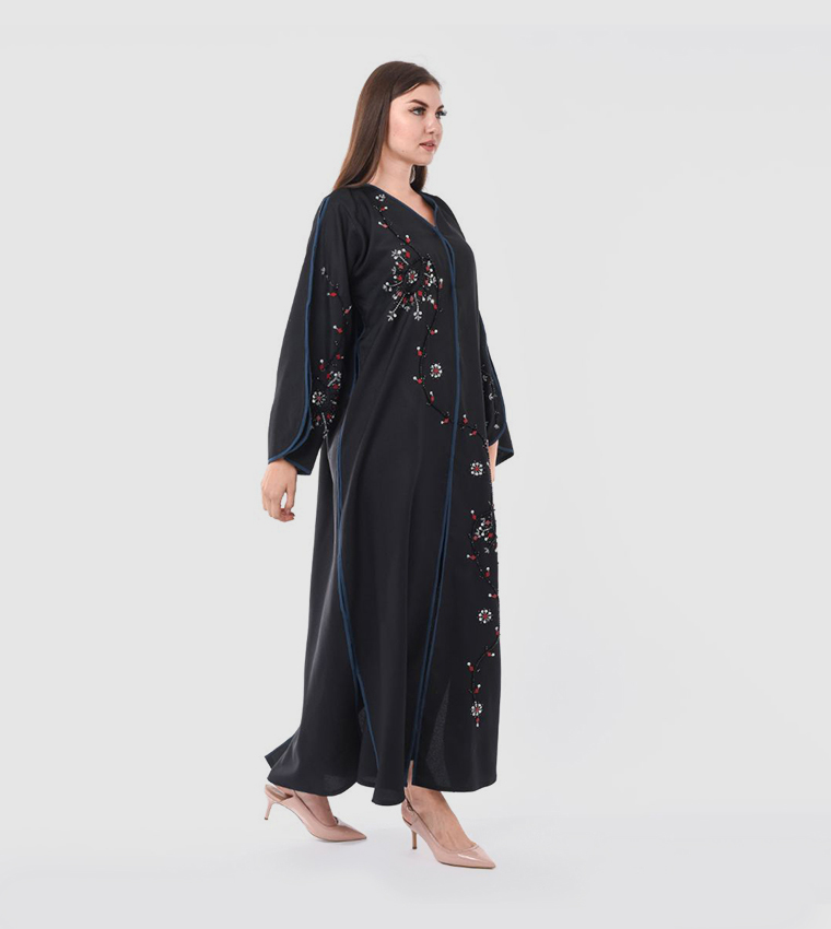 Moistreet  Abayas - Black Abayas