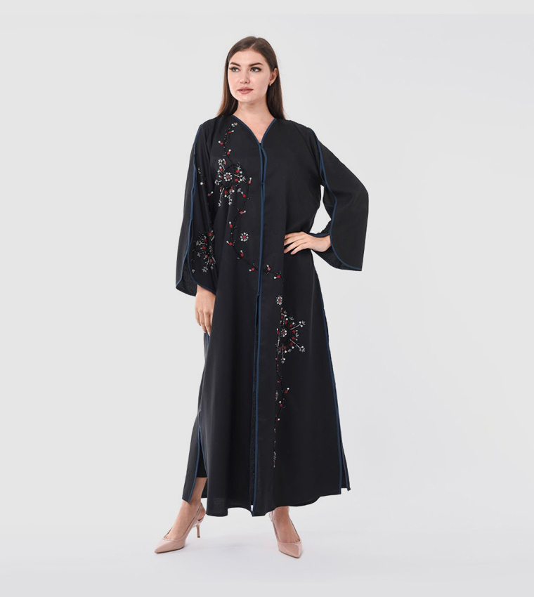 Moistreet  Abayas - Black Abayas