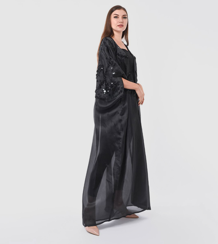 Moistreet  Abayas - Black Abayas
