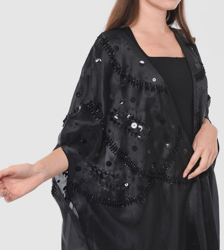 Moistreet  Abayas - Black Abayas