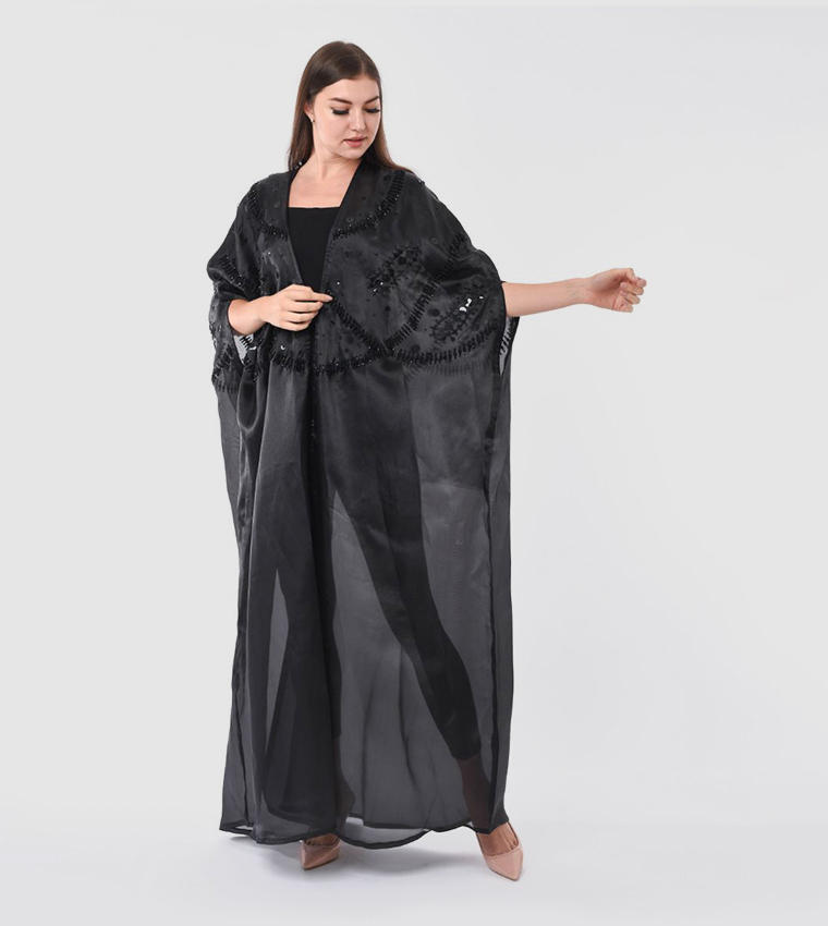 Moistreet  Abayas - Black Abayas