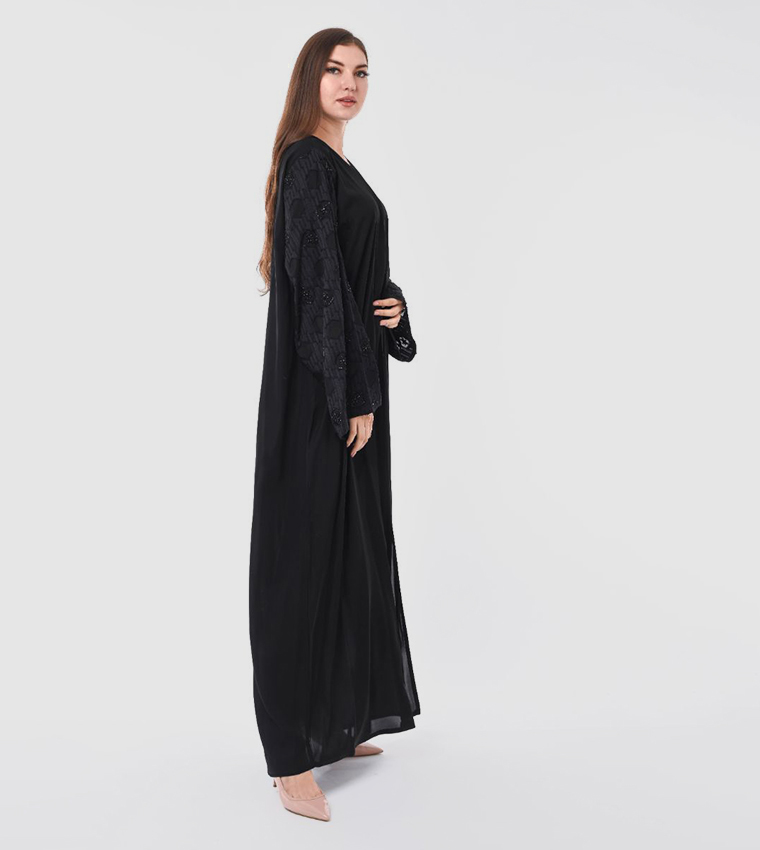 Moistreet  Abayas - Black Abayas