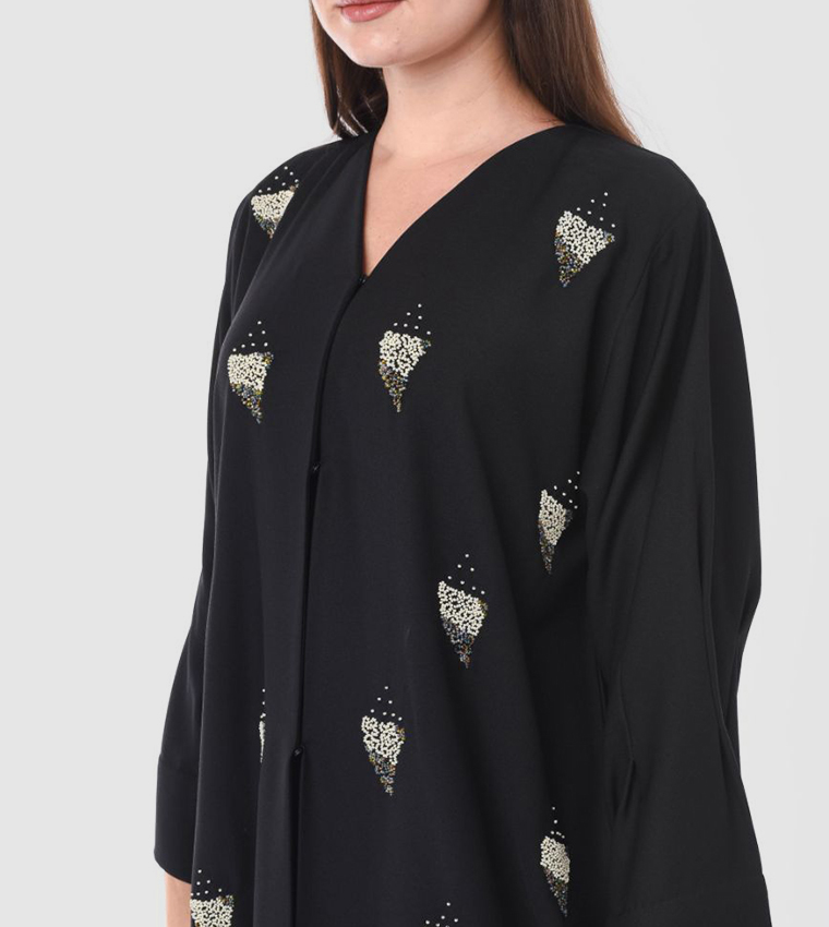 Moistreet  Abayas - Black Abayas