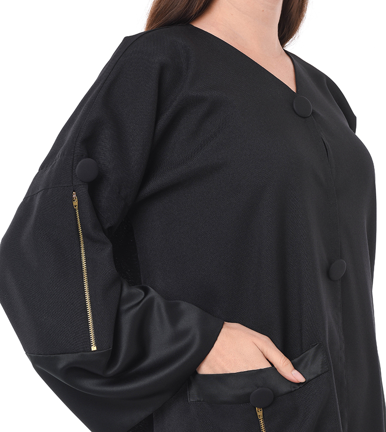Moistreet  Abayas - Black Abayas