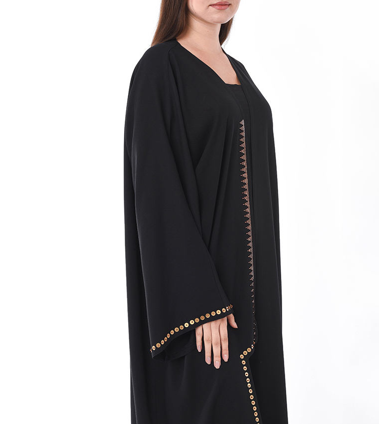 مويستريت  عباية - أسود Abayas