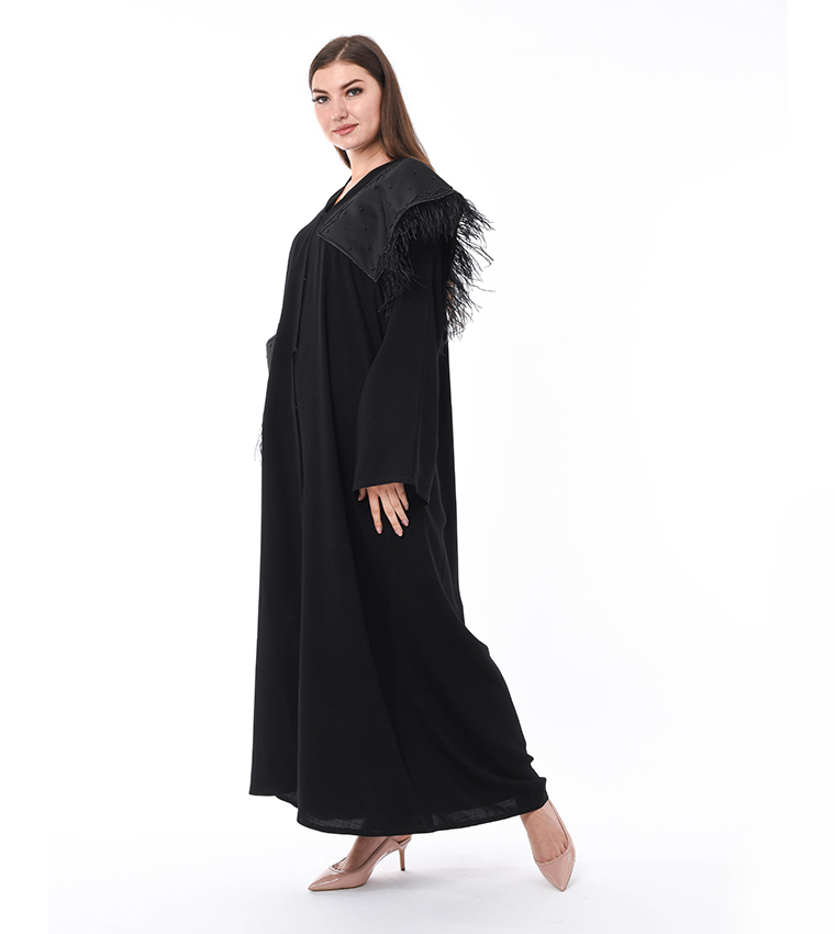 Moistreet  Abayas - Black Abayas