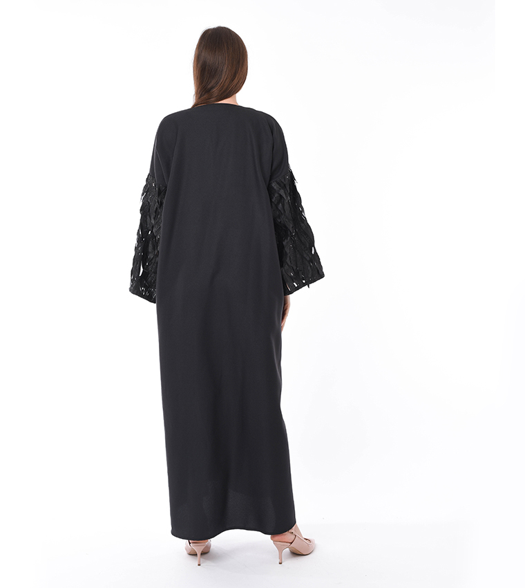 مويستريت  عباية - أسود Abayas