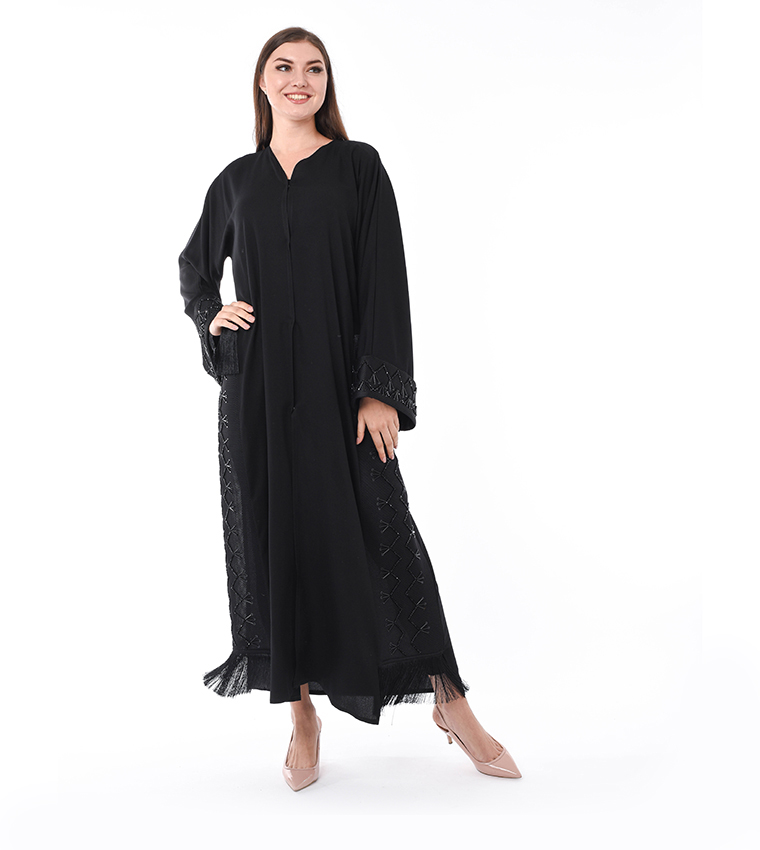 Moistreet  Abayas - Black Abayas