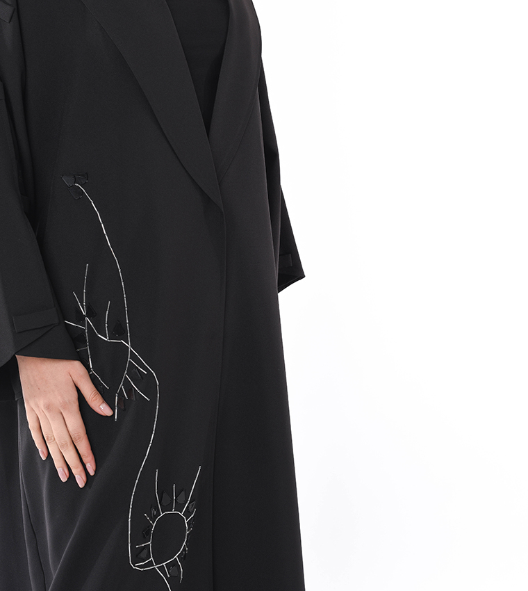 Hand Embroidered Occasional Abaya