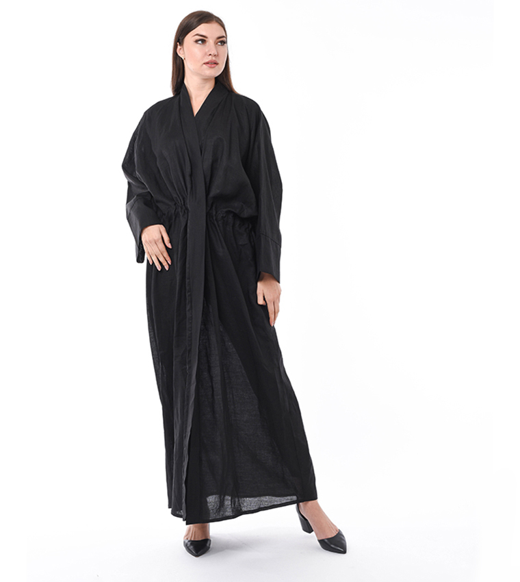 مويستريت  عباية - أسود Abayas