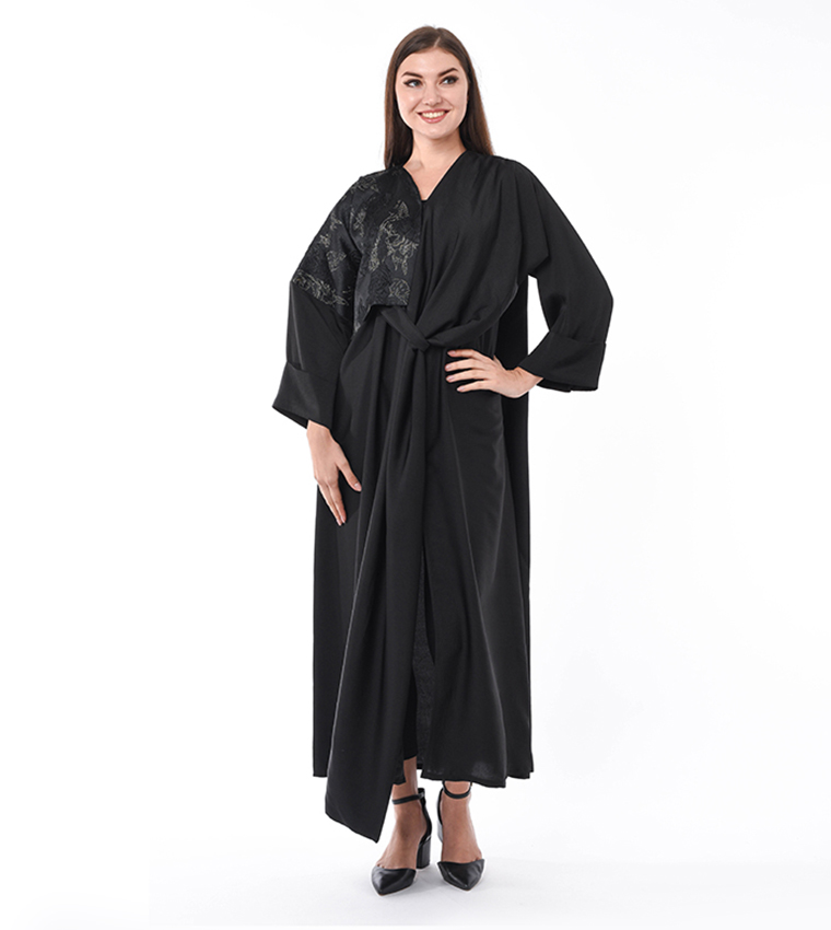 Moistreet  Abayas - Black Abayas
