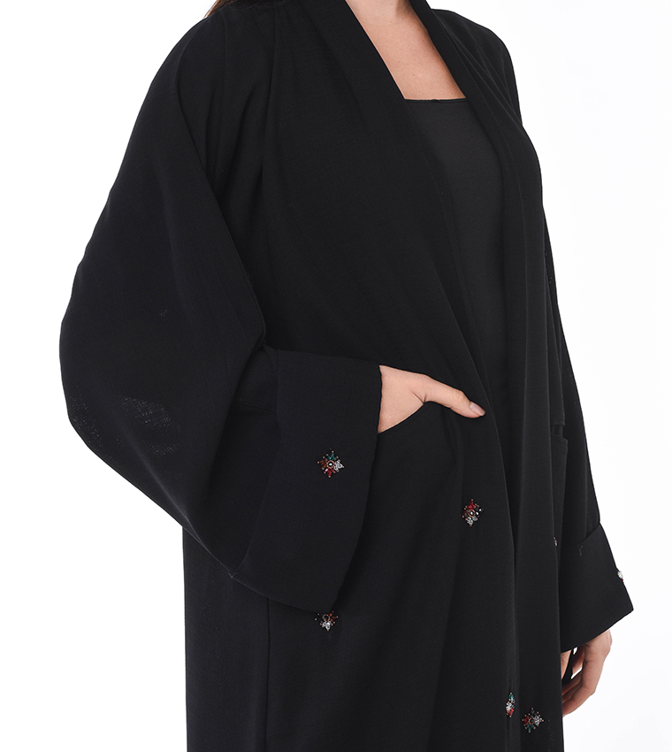 مويستريت  عباية - أسود Abayas