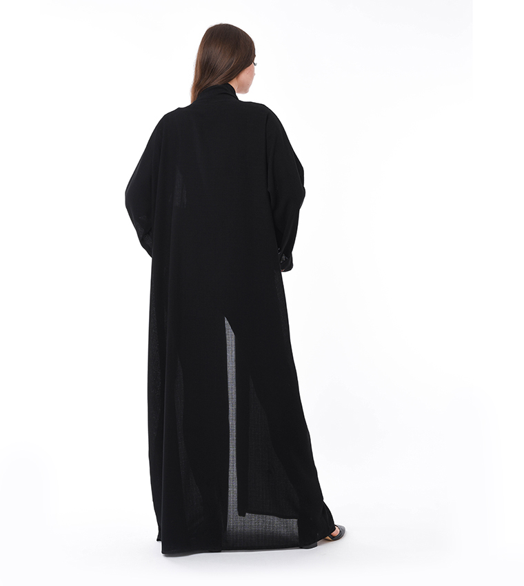 مويستريت  عباية - أسود Abayas
