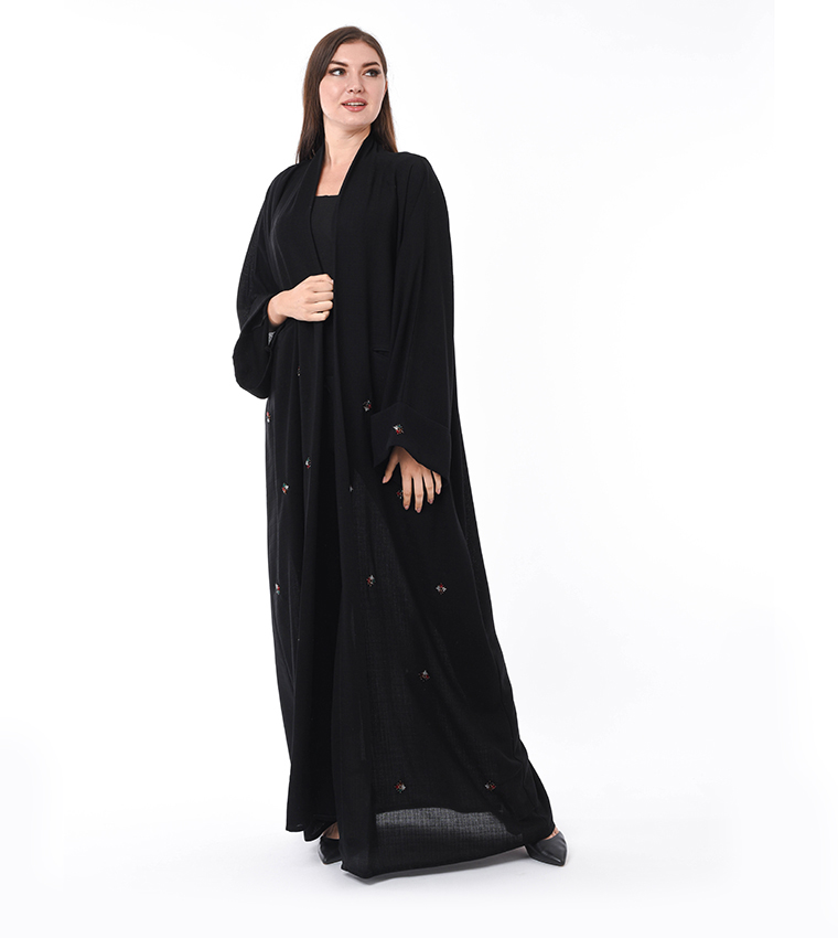 مويستريت  عباية - أسود Abayas