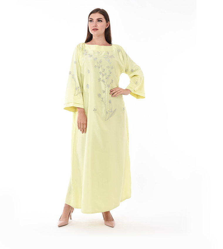 مويستريت  جلابية - أصفر Abayas