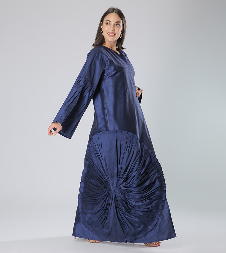 Moistreet  Abayas - Blue Abayas