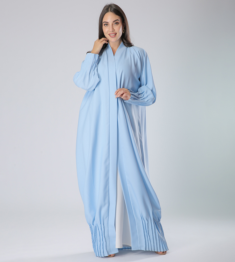Moistreet  Abayas - Blue Abayas