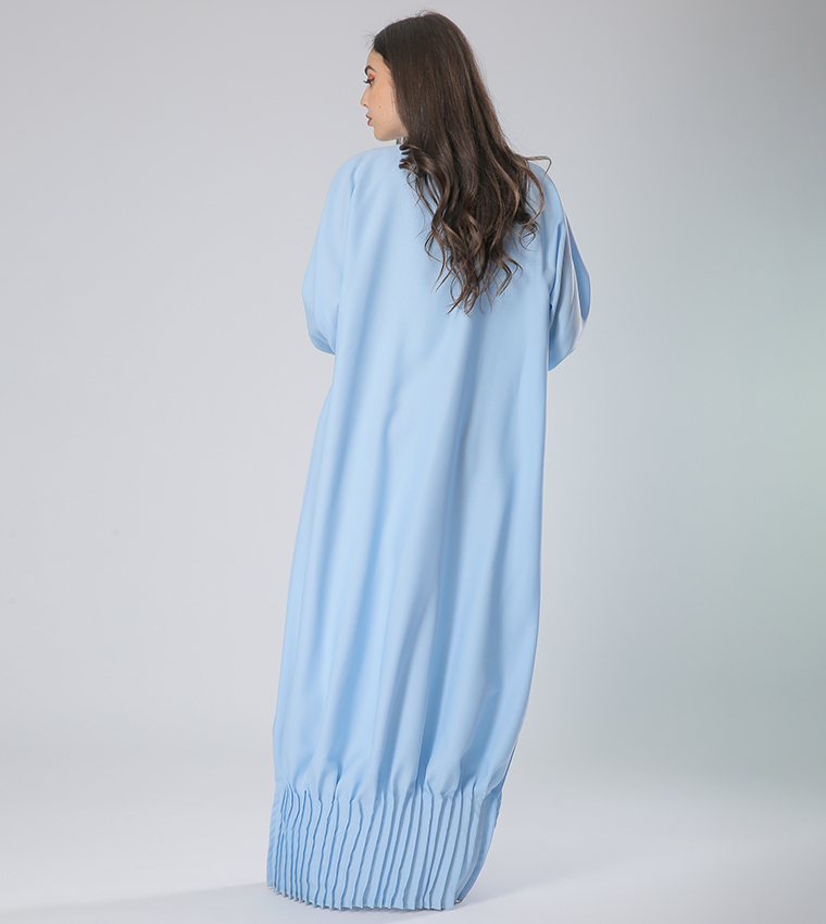 Moistreet  Abayas - Blue Abayas