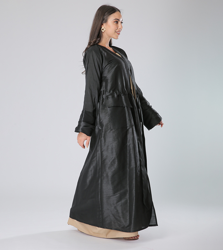 Moistreet  Abayas - Black Abayas