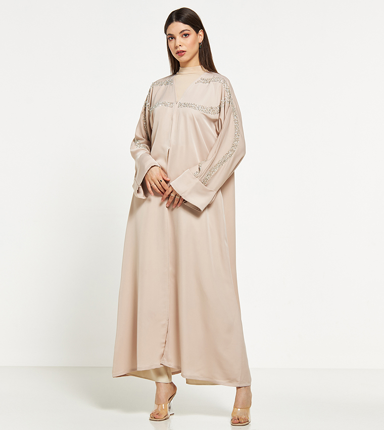 Embellished Abaya with Sheila