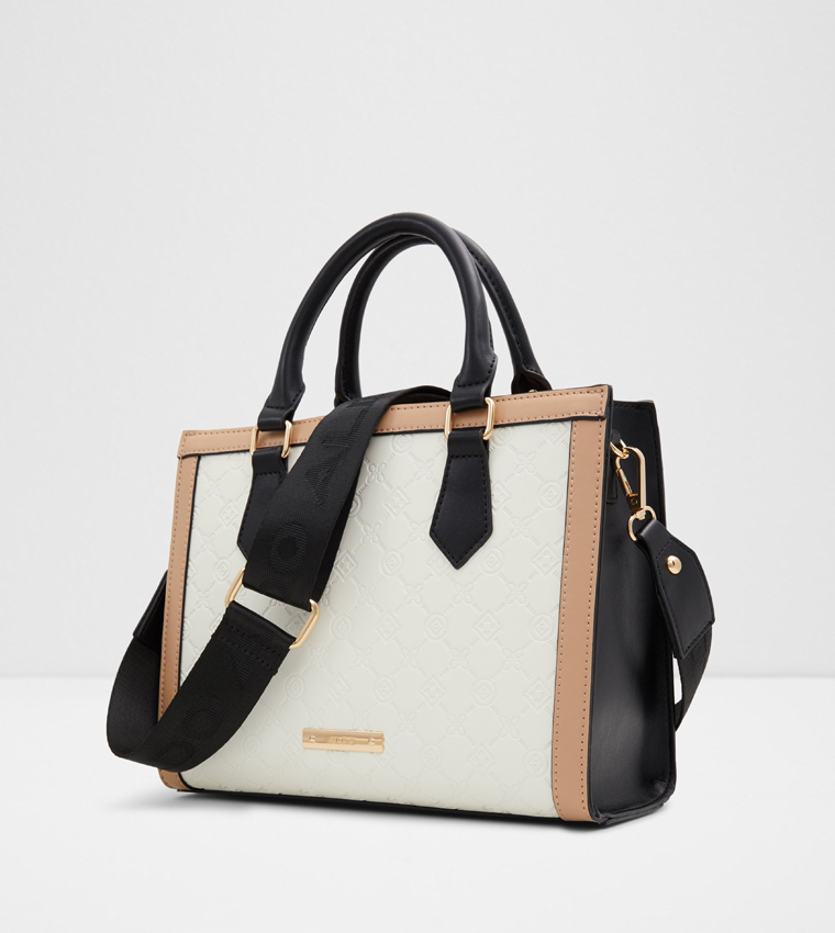 MONDIANE Logo Detail Satchel Bag