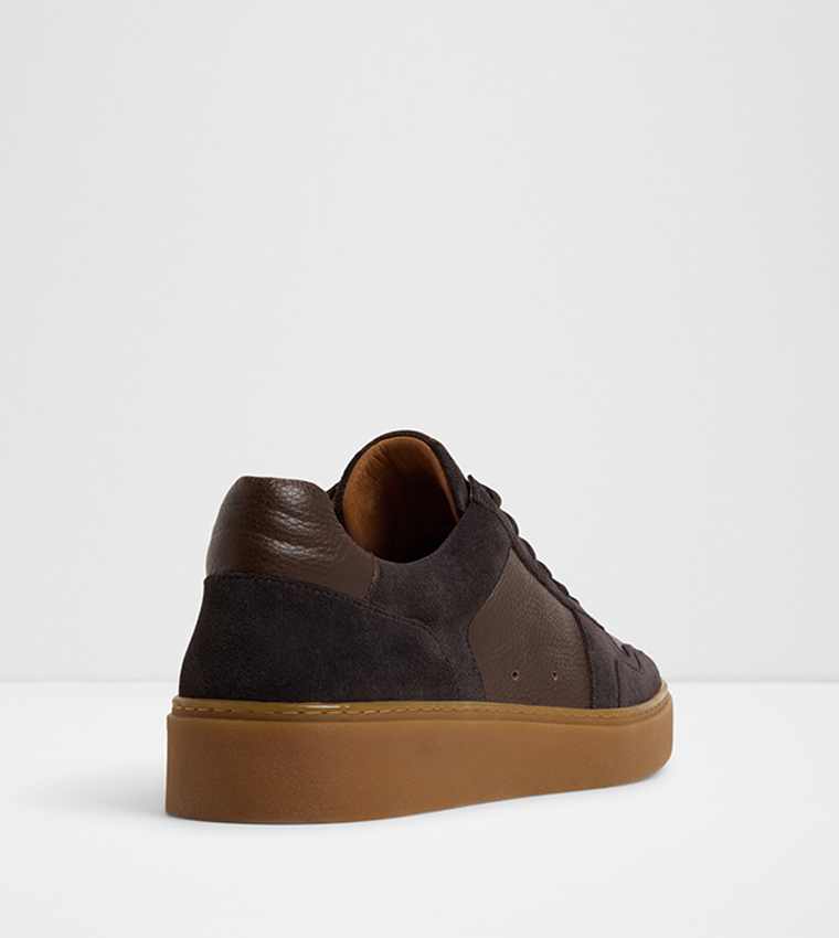 Buy Aldo MONTIE Color Block Low Top Sneakers In Brown | 6thstreet