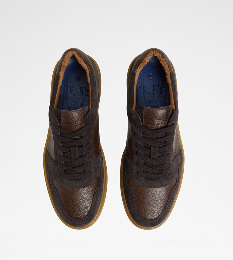 Buy Aldo MONTIE Color Block Low Top Sneakers In Brown | 6thstreet
