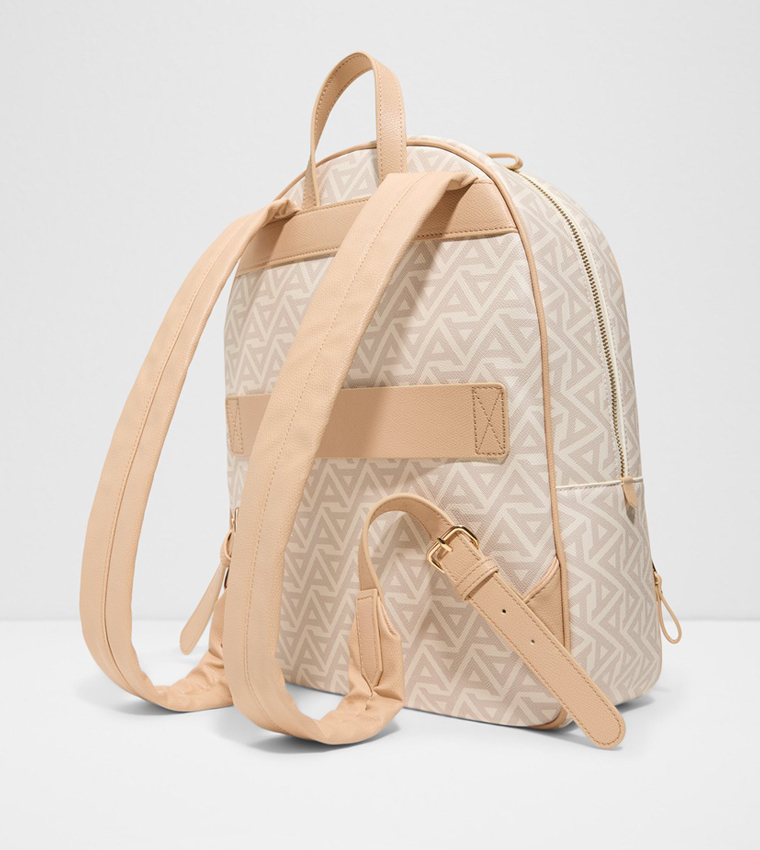 MOROUCOS Monogram Front Pocket Backpack