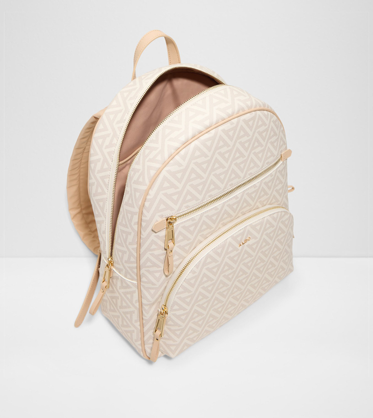 MOROUCOS Monogram Front Pocket Backpack