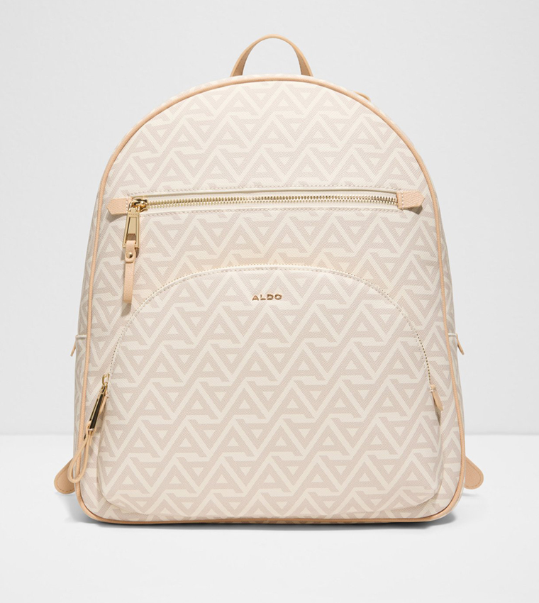 MOROUCOS Monogram Front Pocket Backpack