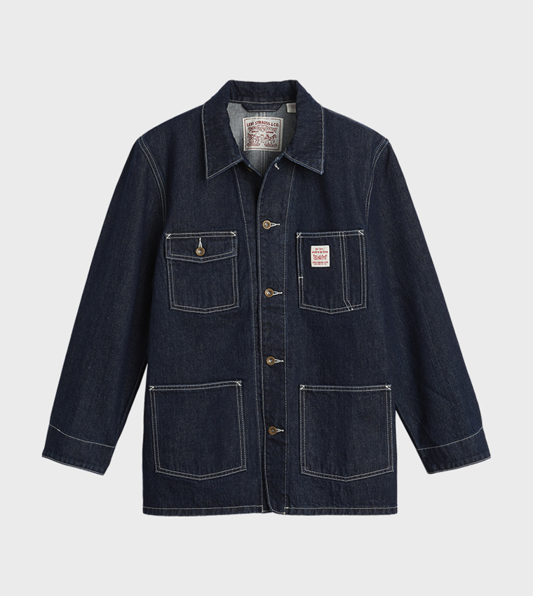 Washed Berkley Chore Denim Jacket