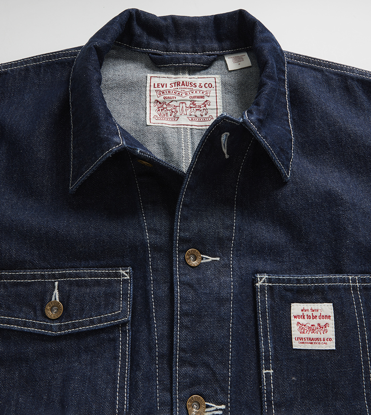 Washed Berkley Chore Denim Jacket