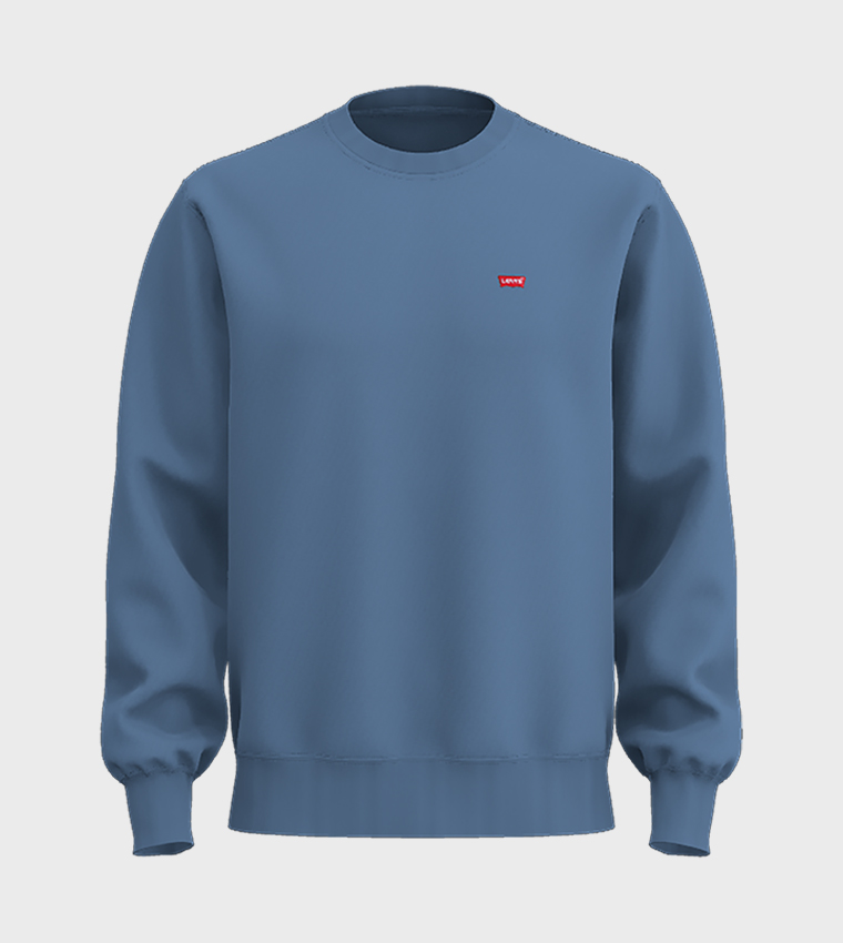 Logo Detail Crew Neck Sweatshirt