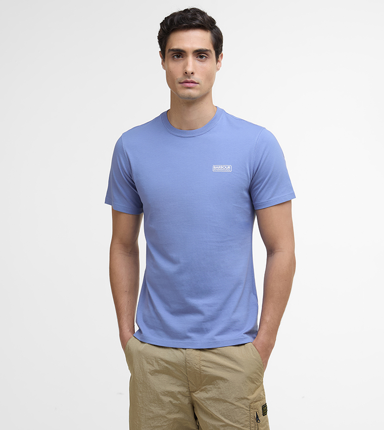 باربور  تيشيرتات بياقة دائرية  - أزرق Round Neck T-Shirts