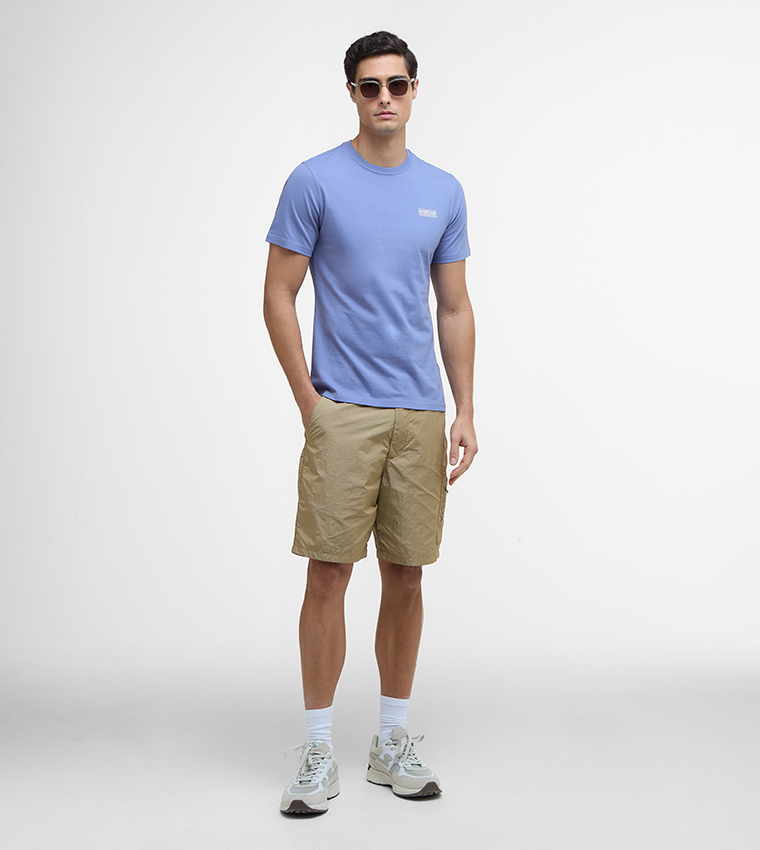 باربور  تيشيرتات بياقة دائرية  - أزرق Round Neck T-Shirts