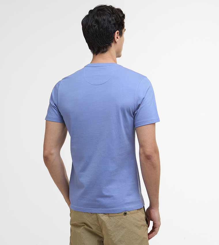 باربور  تيشيرتات بياقة دائرية  - أزرق Round Neck T-Shirts