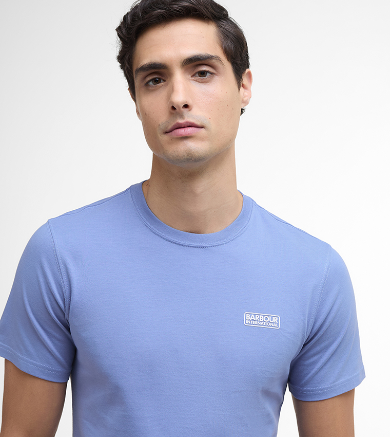 باربور  تيشيرتات بياقة دائرية  - أزرق Round Neck T-Shirts