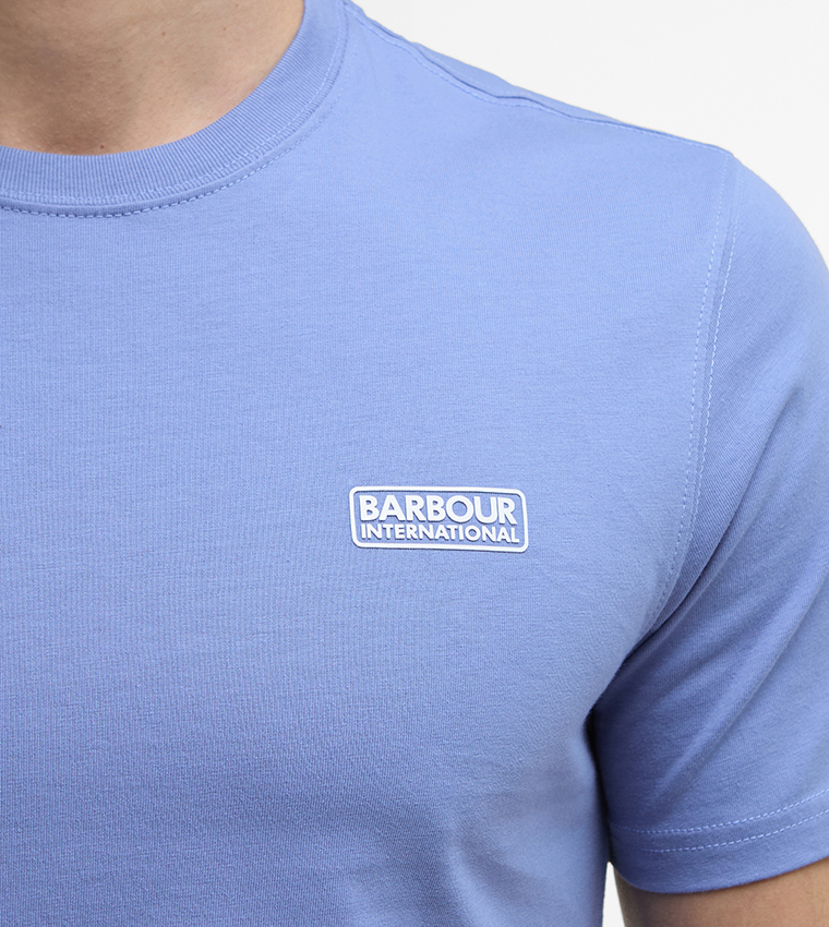 باربور  تيشيرتات بياقة دائرية  - أزرق Round Neck T-Shirts