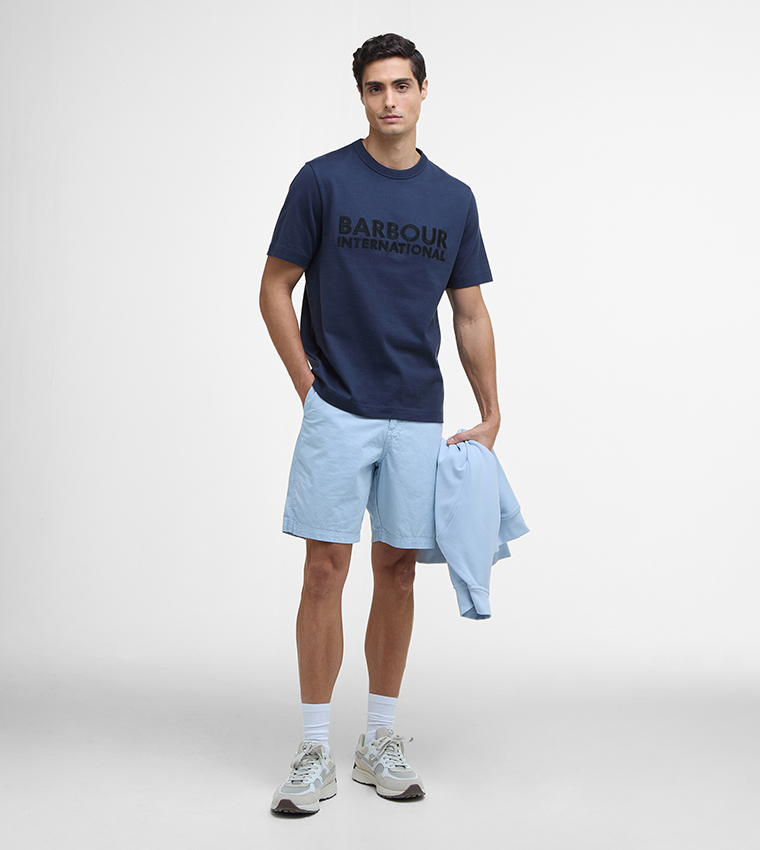 تيشيرت بياقة مستديرة 