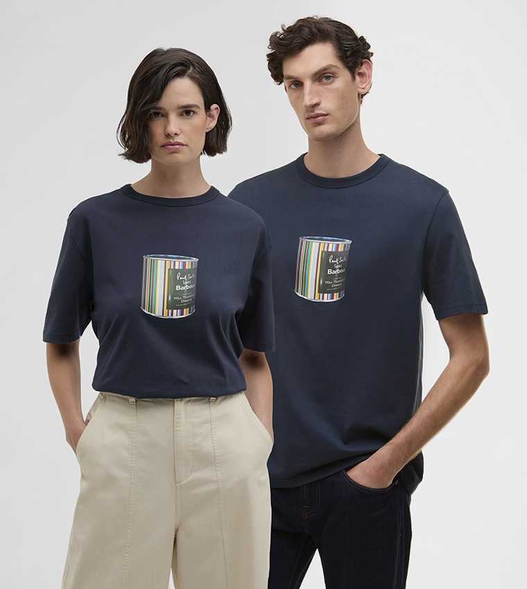باربور × بول سميث تيشيرت واكس تين