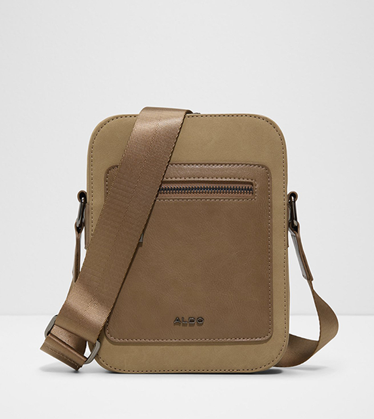 MURVYN Logo Detail Zippered Reporter Bag