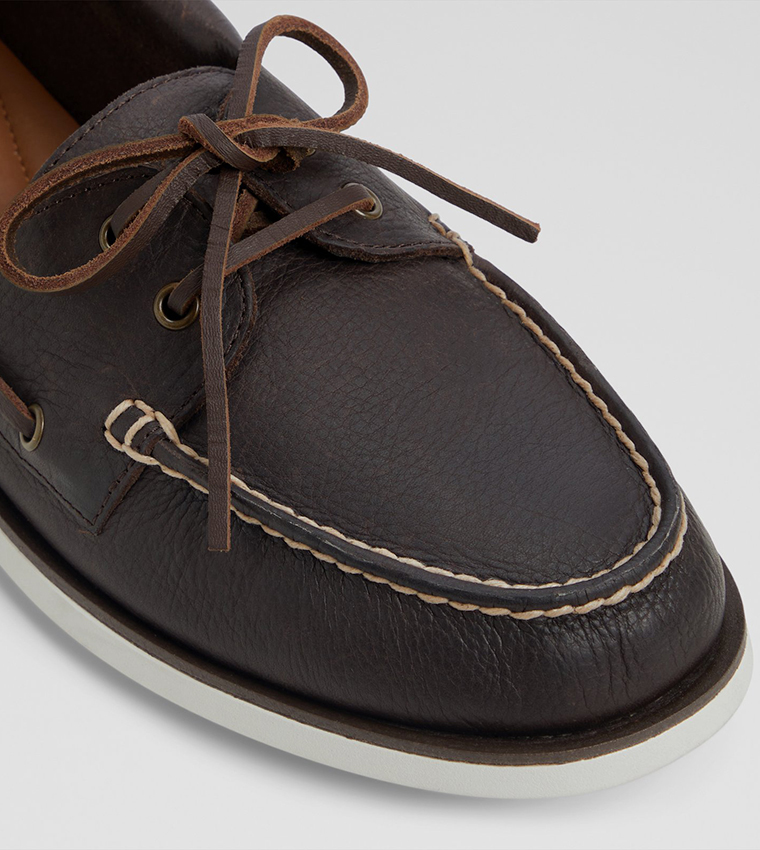 MUSKER Textured Boat Shoes