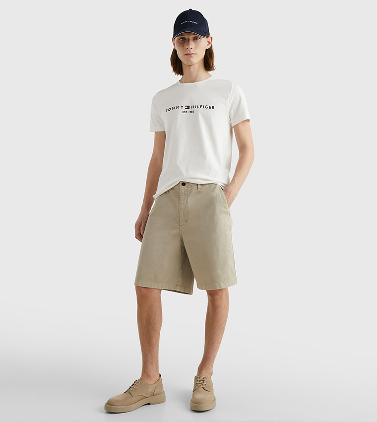 Logo printed Short Sleeves Casual T-Shirt